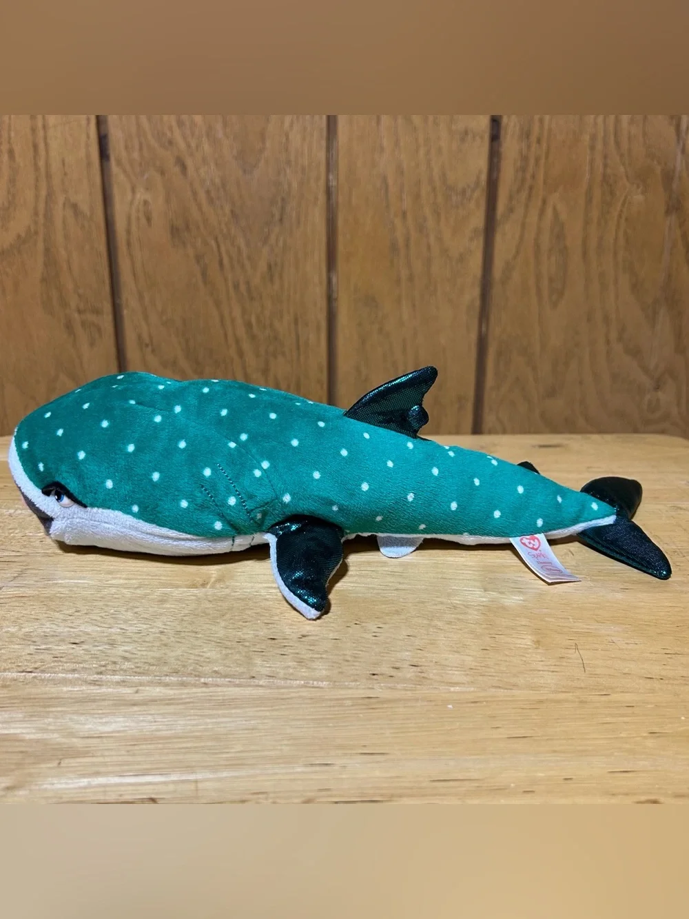 TY Sparkle Disney Finding Dory Destiny Whale Shark Plush Figure Beanie 2016 11”